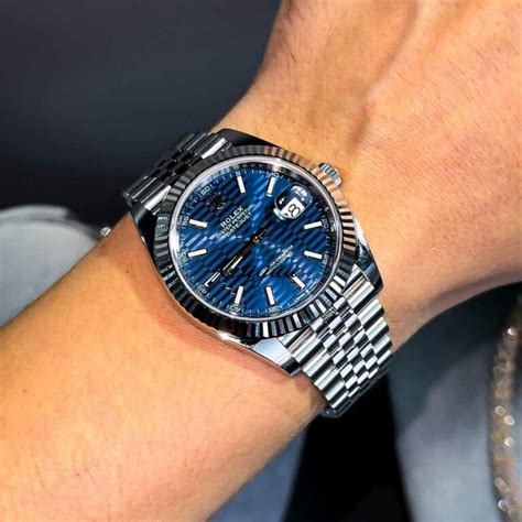 rolex oyster perpetual datejust 41 blue|Rolex Datejust 41 reference numbers.